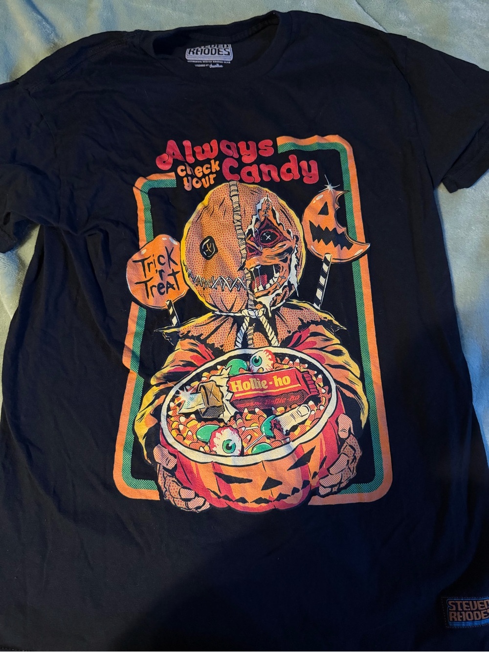Steve Rhodes Men's Halloween Graphic Tee - Trick ‘r Treat